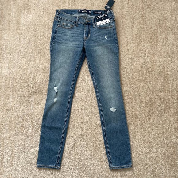 Hollister Classic Stretch Low-Rise Super Skinny Jeans - Picture 1 of 4